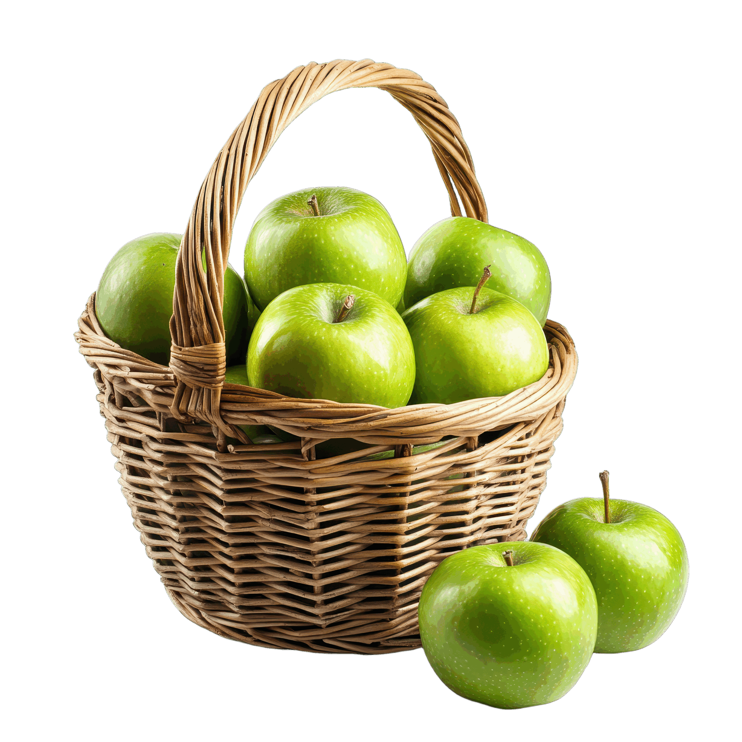 Mandje vol met appels